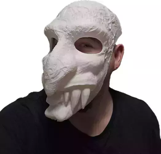 UGLY DEMON MASK 3D print model