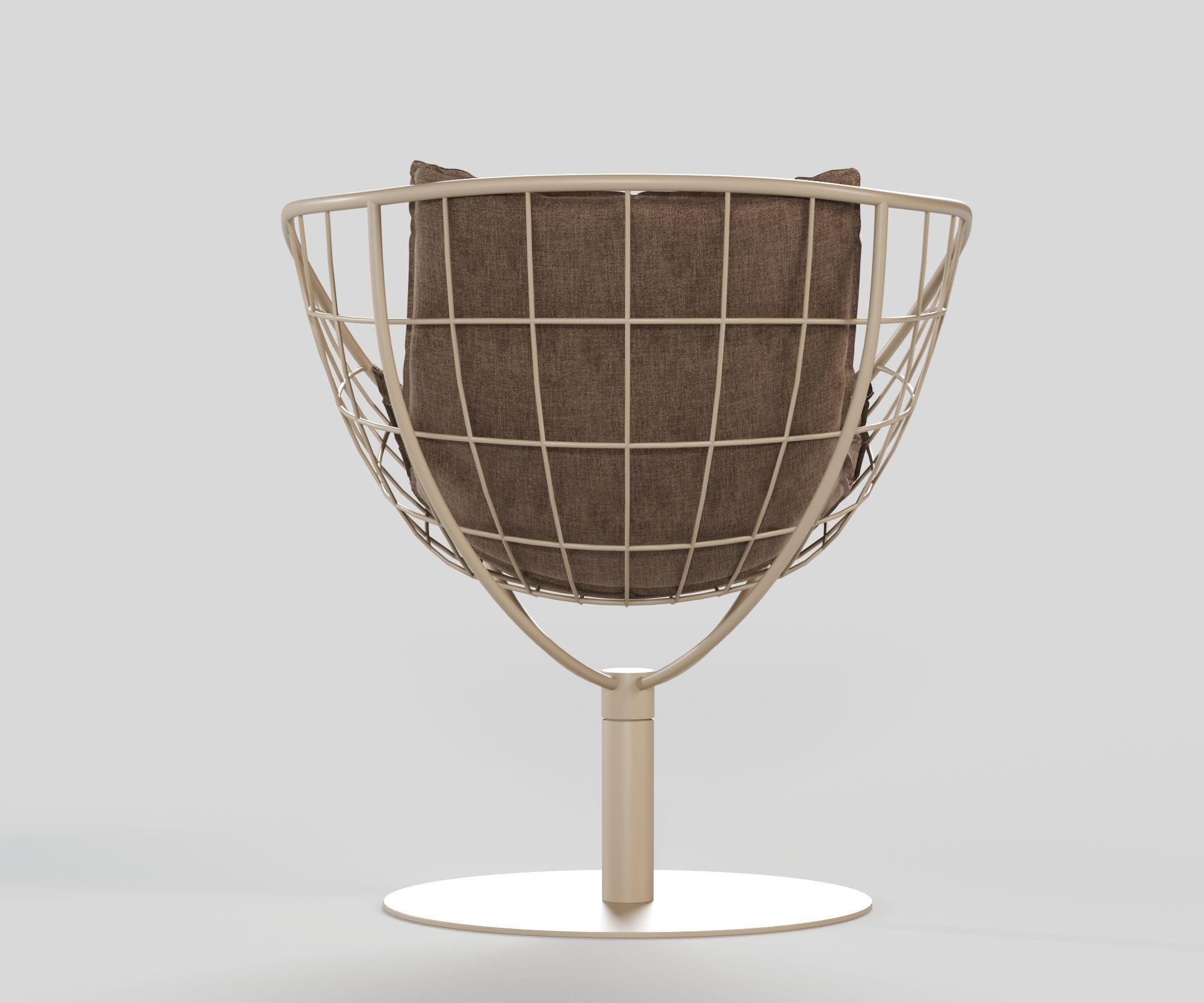 Summer Swivel chair 3D model 3D model_5