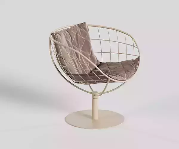 Summer Swivel chair 3D model