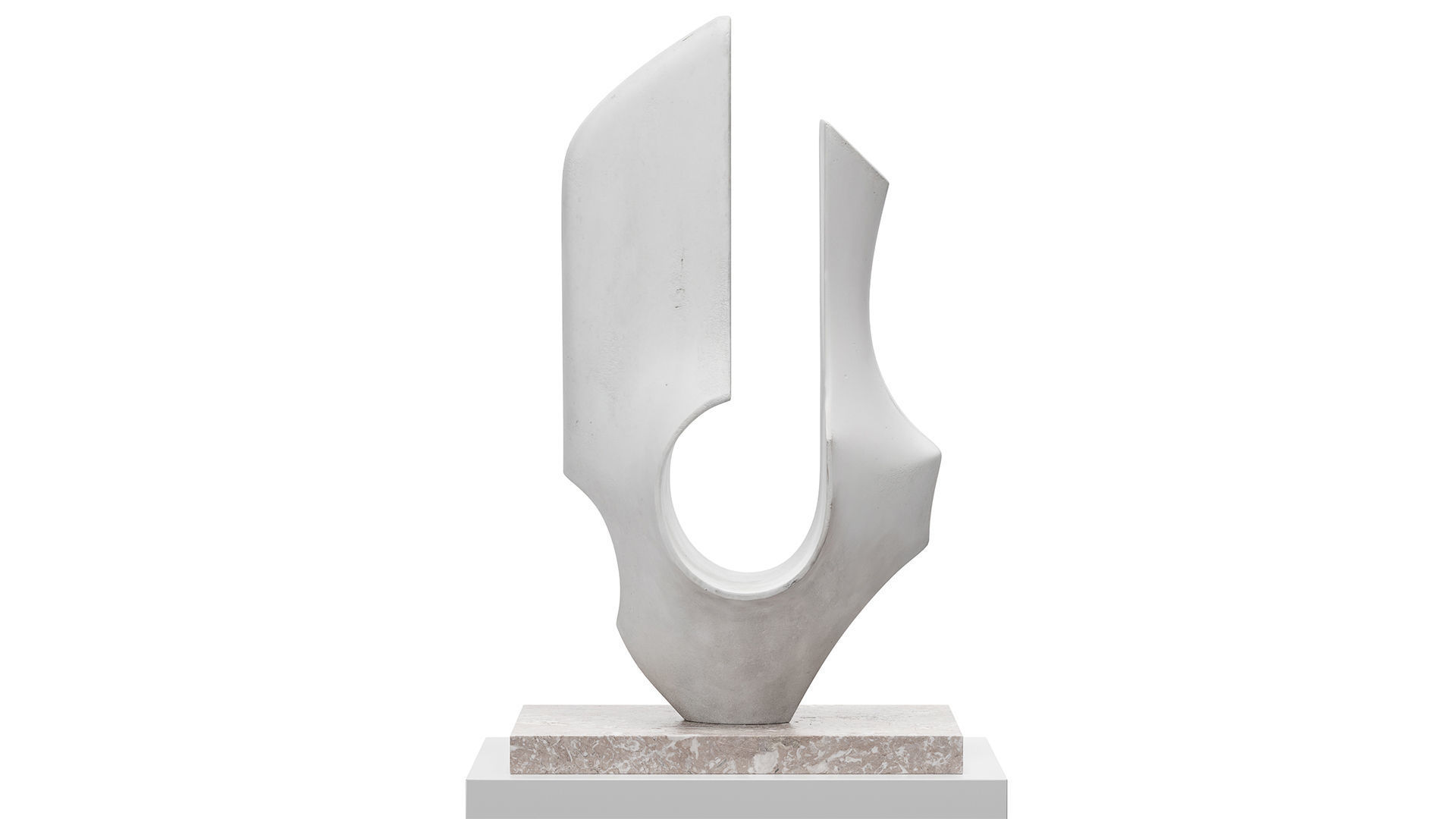 Abstract Modern Sculpture 3D model_9