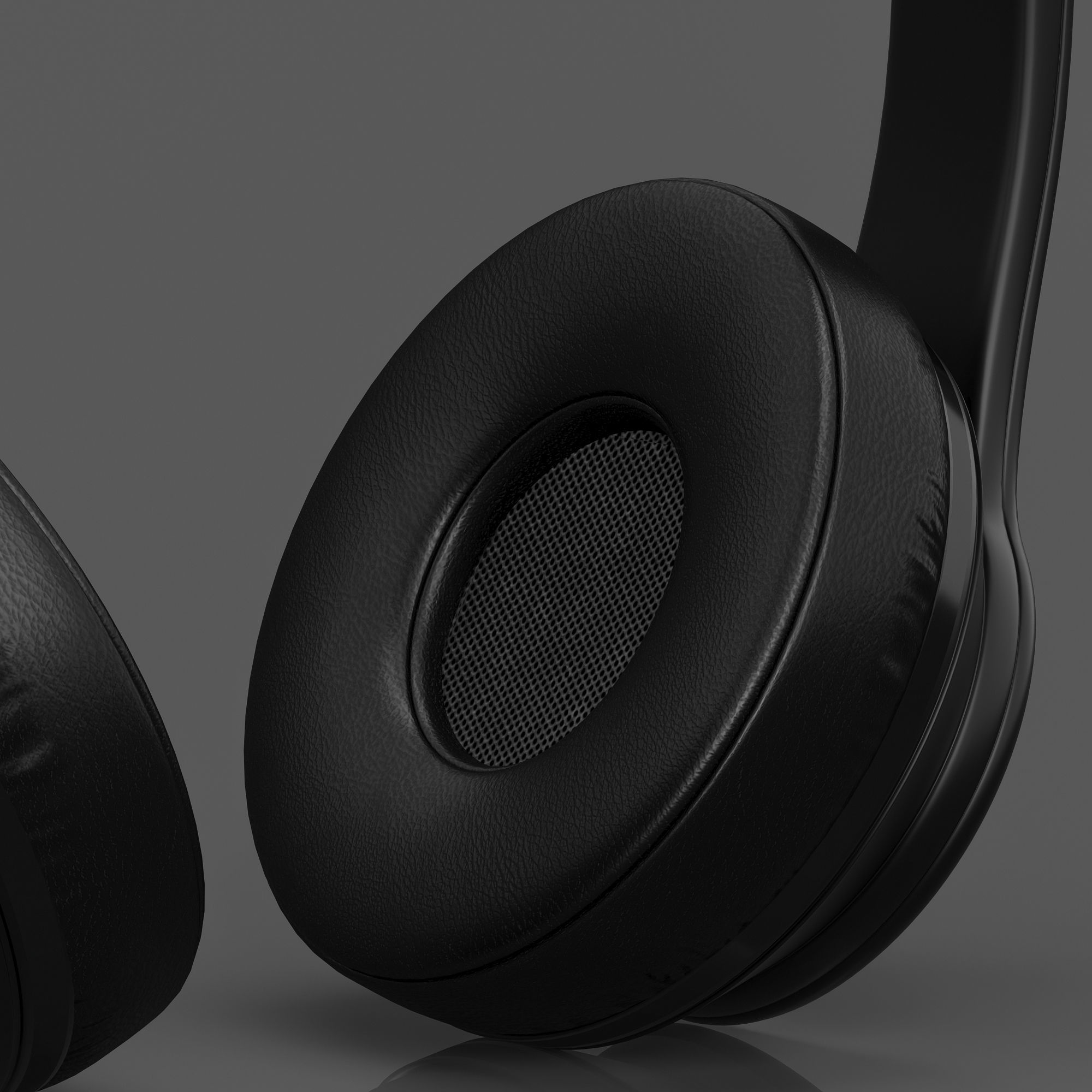 Headphones 3D model 3D model_3