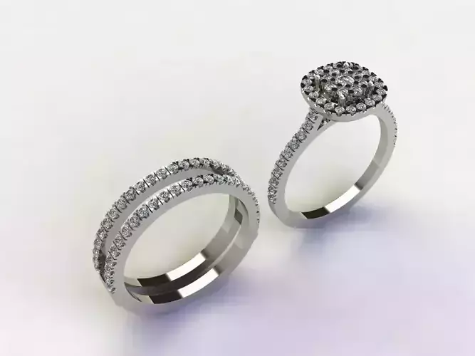 Diamond ring transformer double