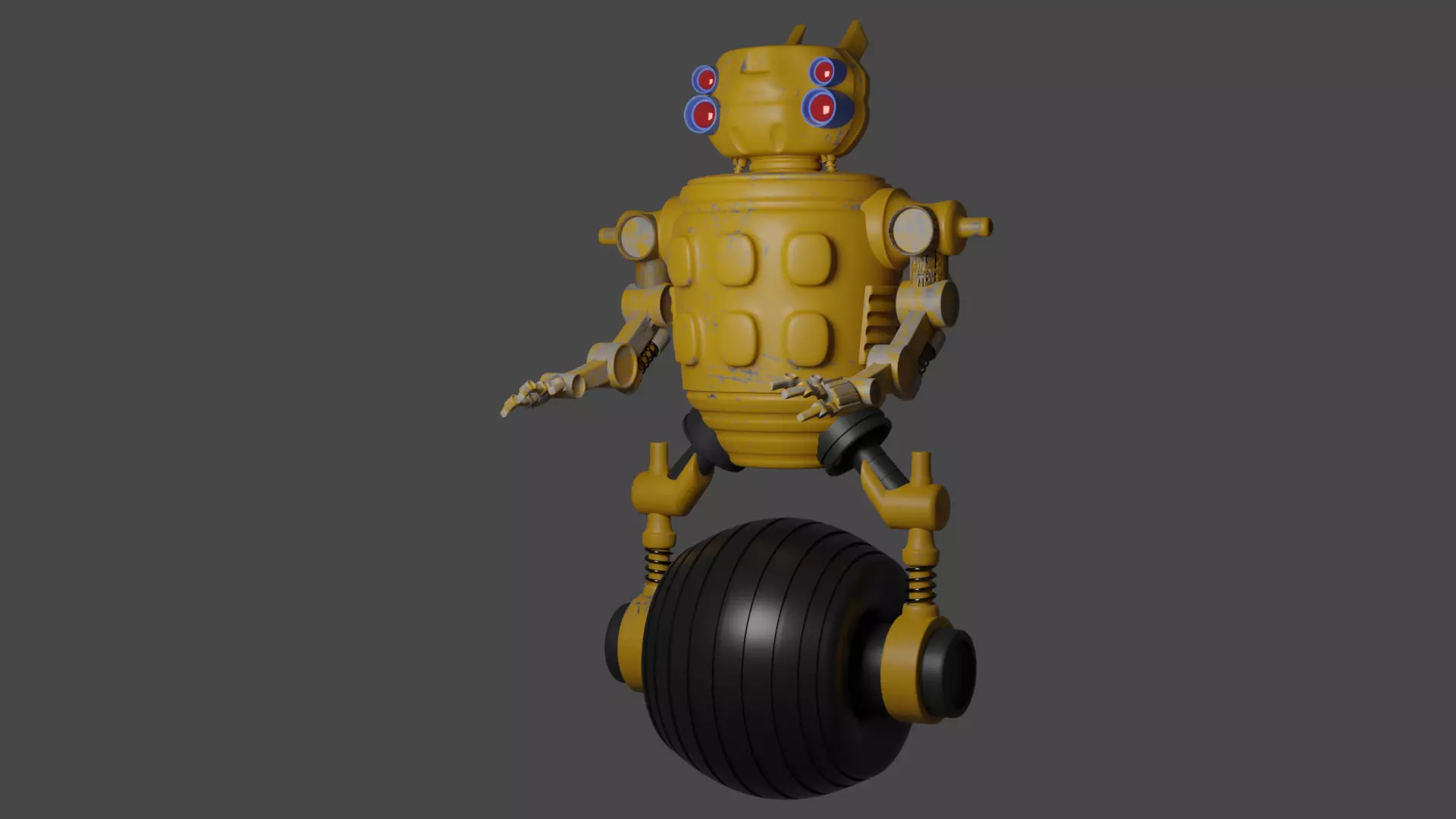 3D model robot-2 3D model-2 3D model_0
