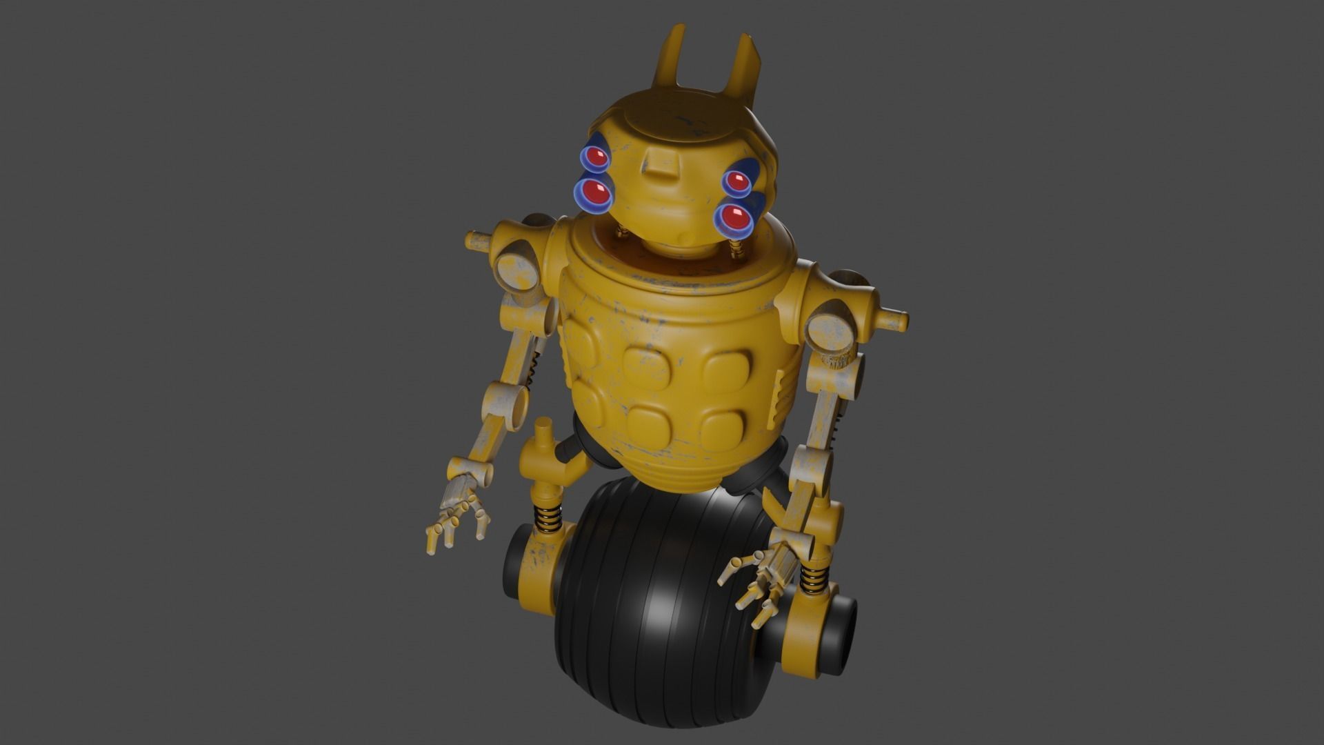 3D model robot-2 3D model-2 3D model_6