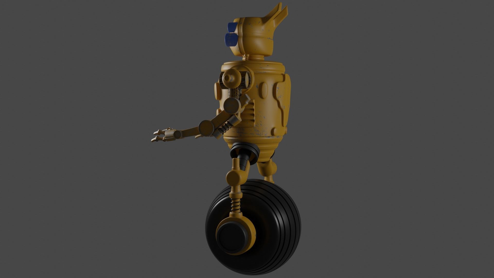 3D model robot-2 3D model-2 3D model_2