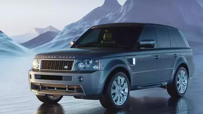 2006 Land Rover Range Rover Sport HST 3D model