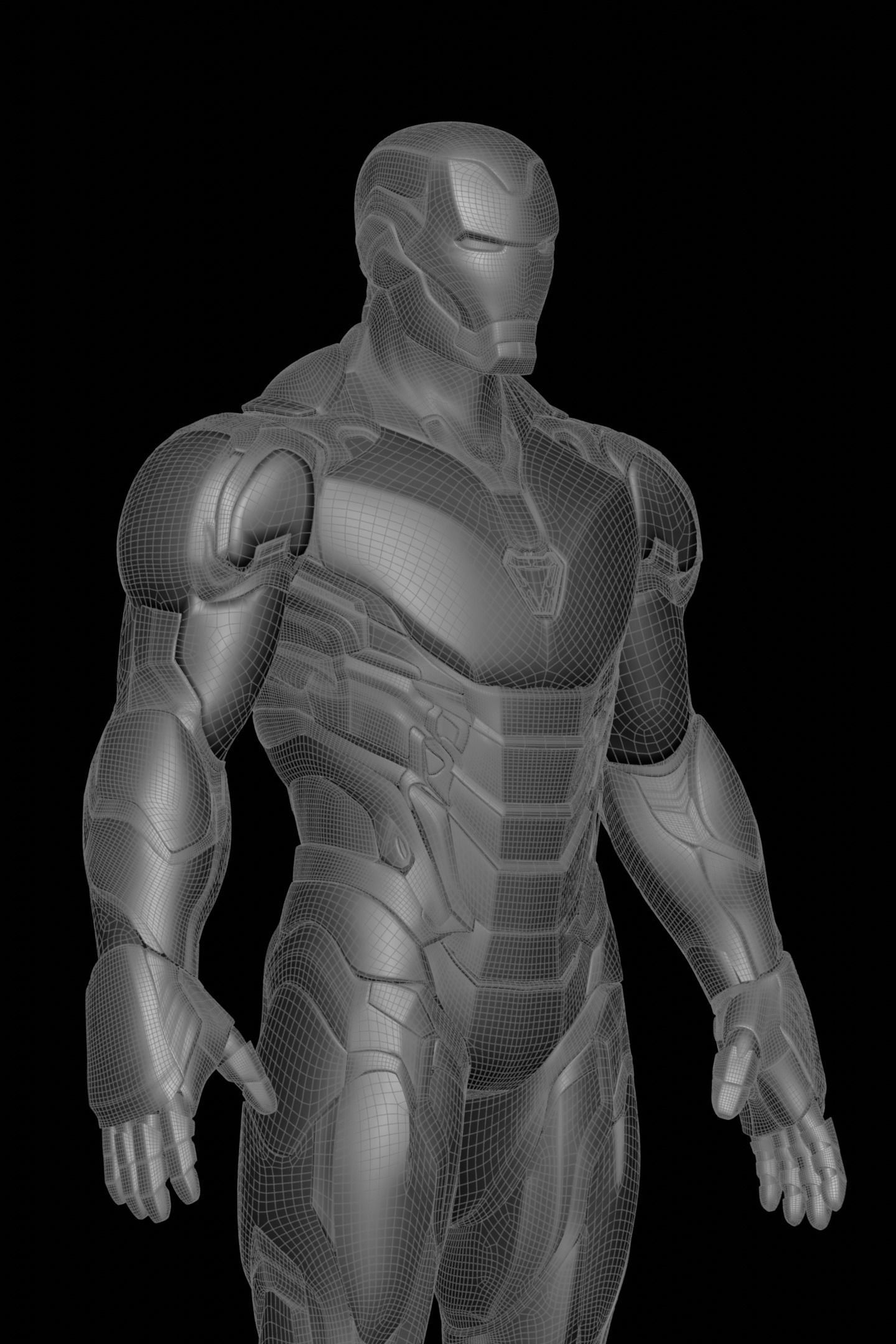 Mark 85 3d model ironman suit 3D model_6