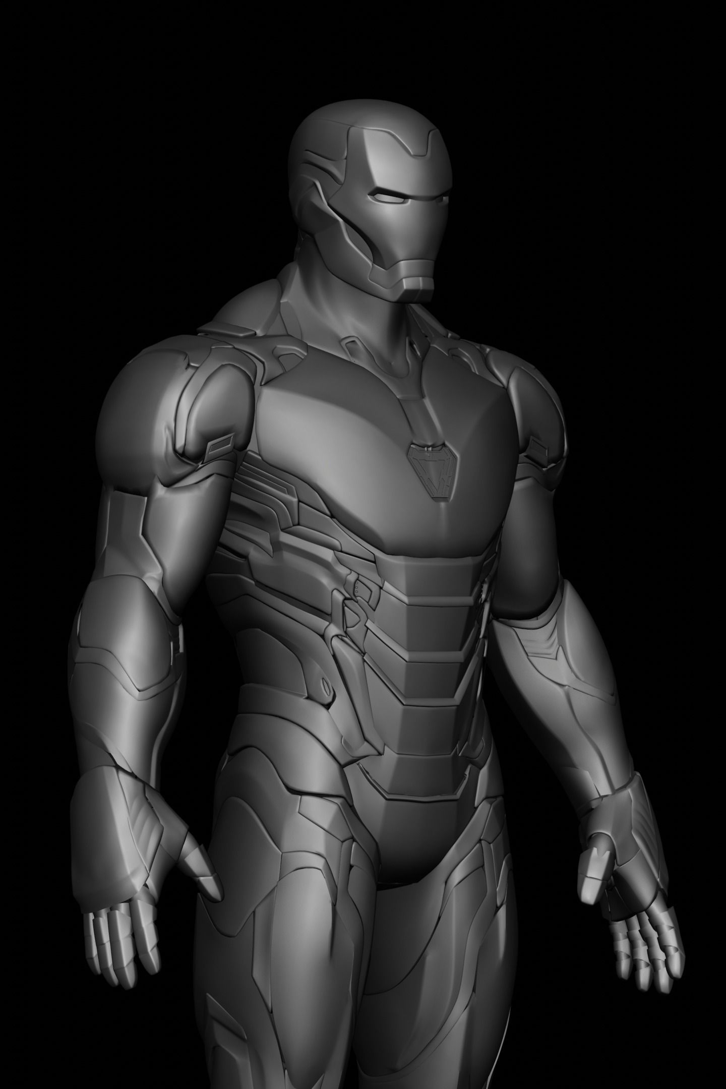 Mark 85 3d model ironman suit 3D model_12