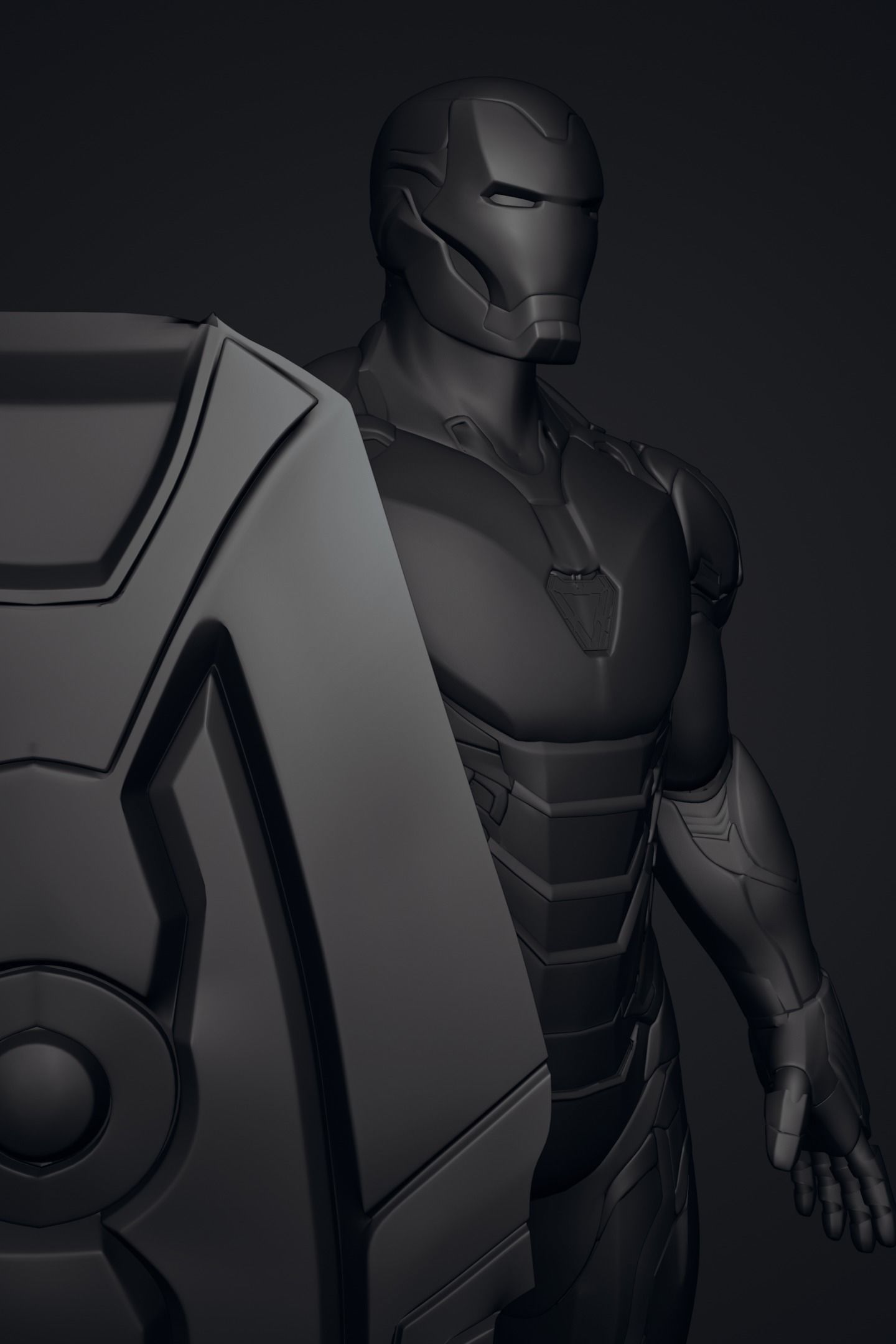Mark 85 3d model ironman suit 3D model_10
