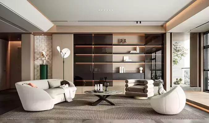 Livingroom for fstorm 143d 3D model