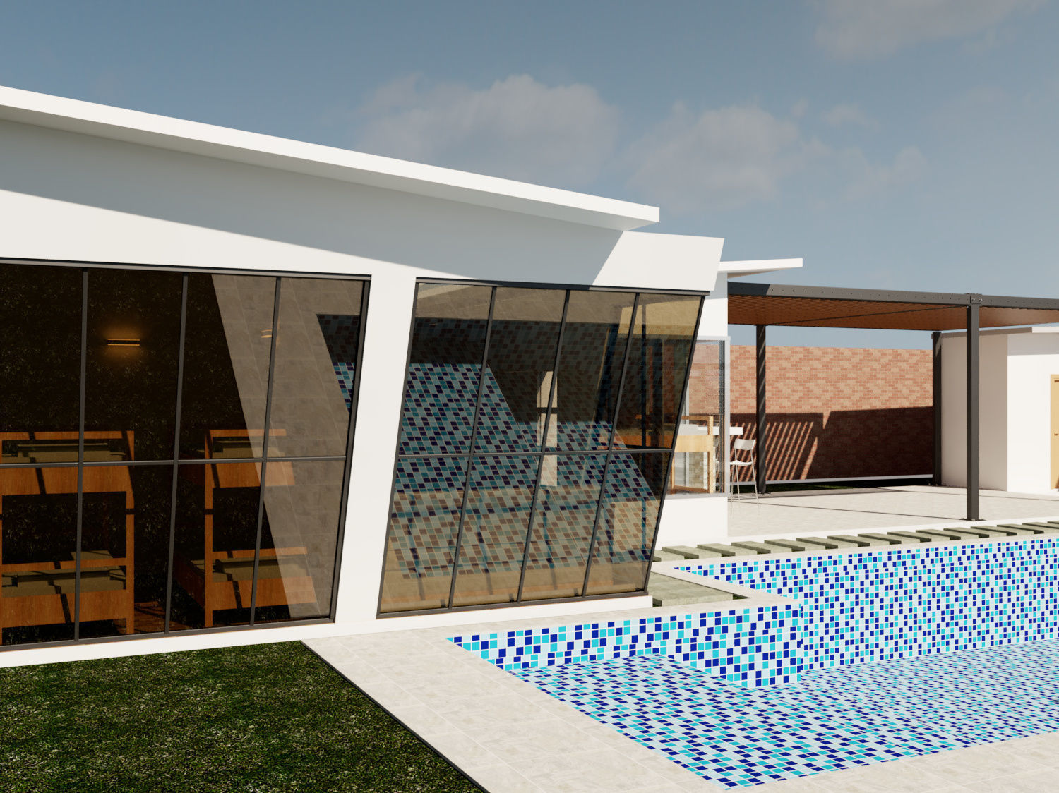 Contry House 3D model_2