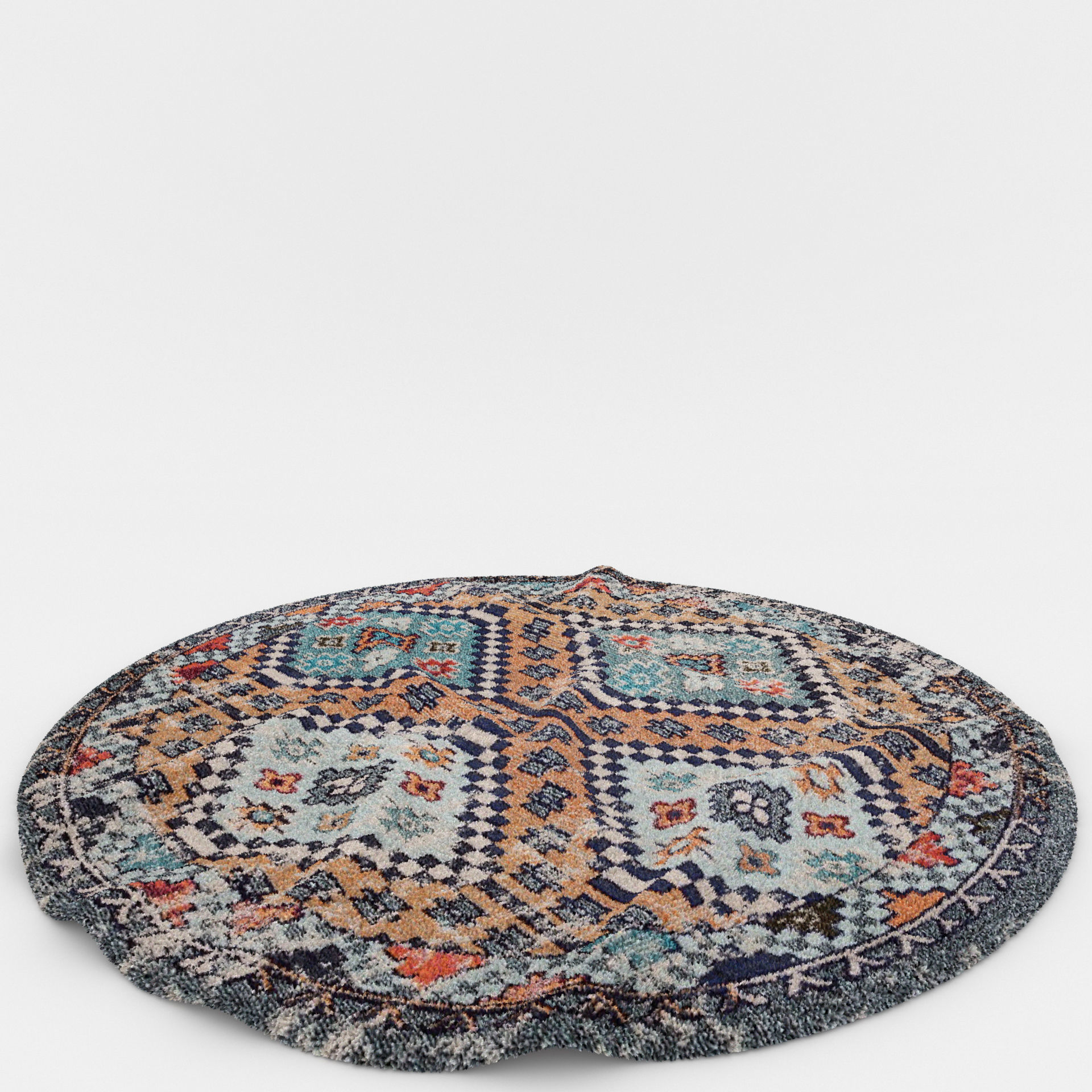 Rugs No 975 Low-poly 3D model_5