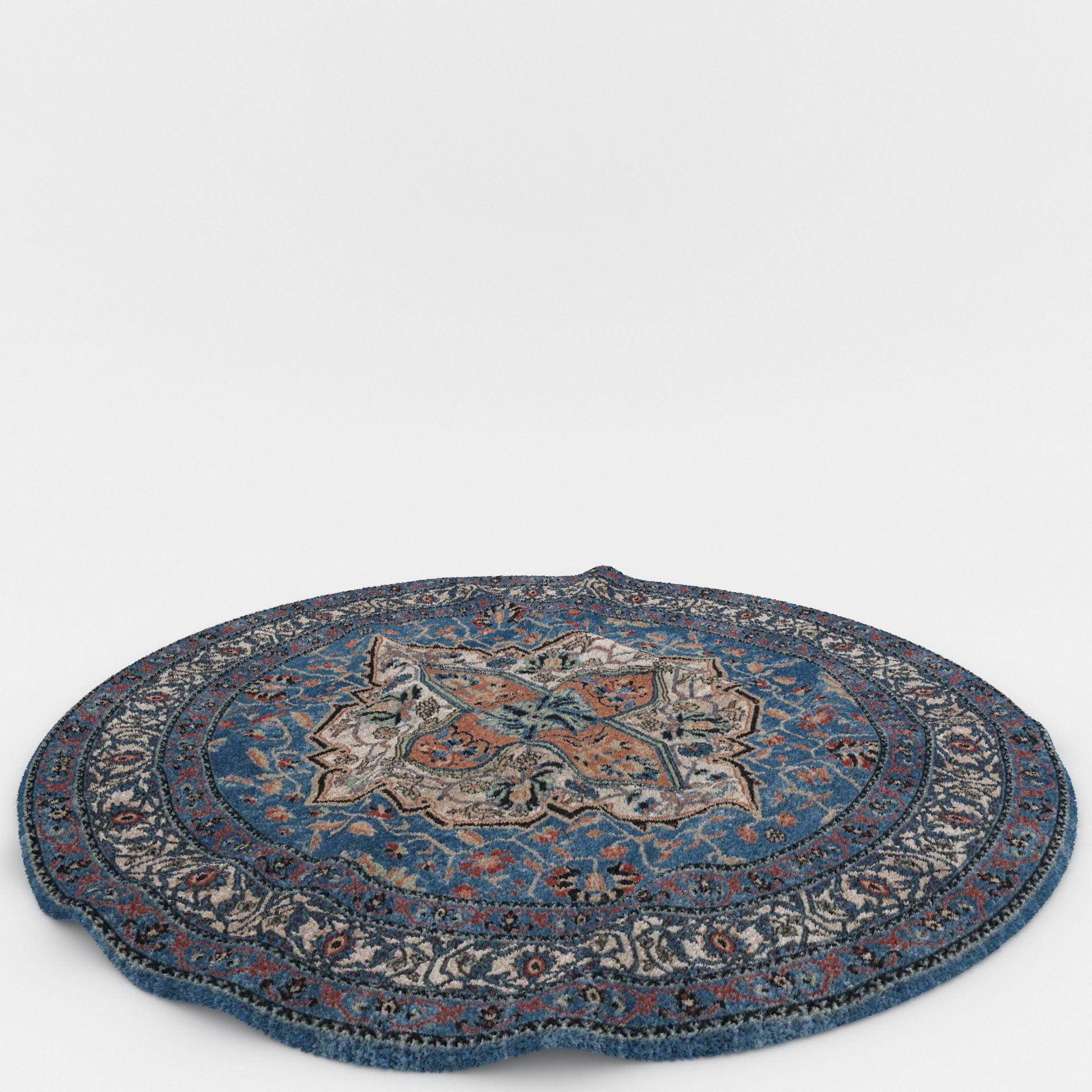 Rugs No 977 Low-poly 3D model_3