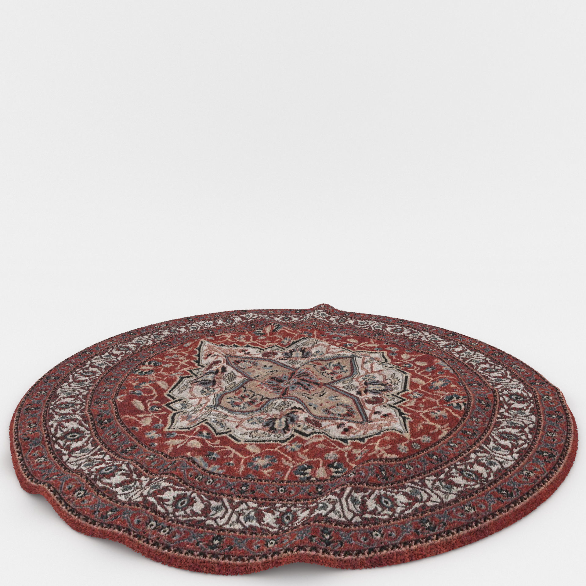 Rugs No 977 Low-poly 3D model_7