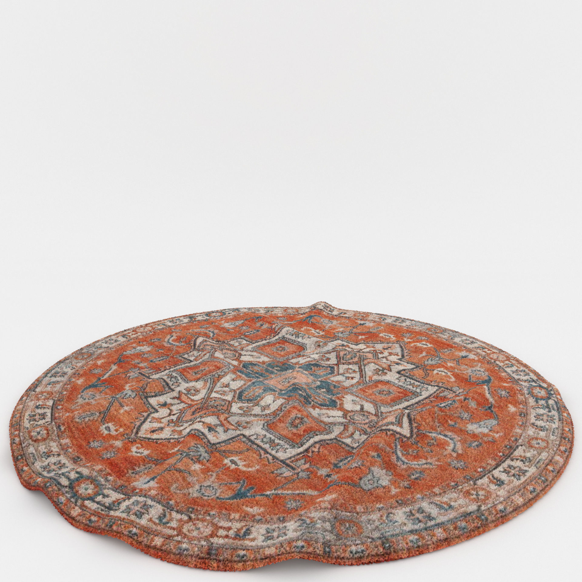 Rugs No 977 Low-poly 3D model_4