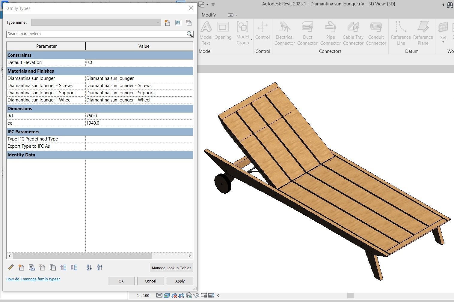 All Sun Lounger Butzke 3D Model Collection_7