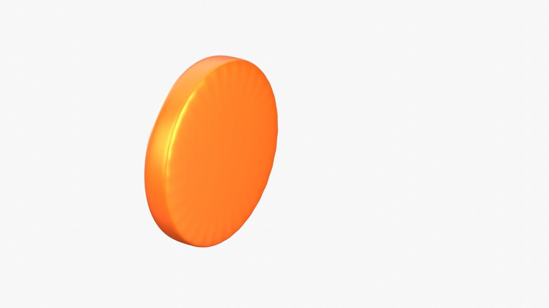 Medal Coin Game 3D Illustration 3D model_6