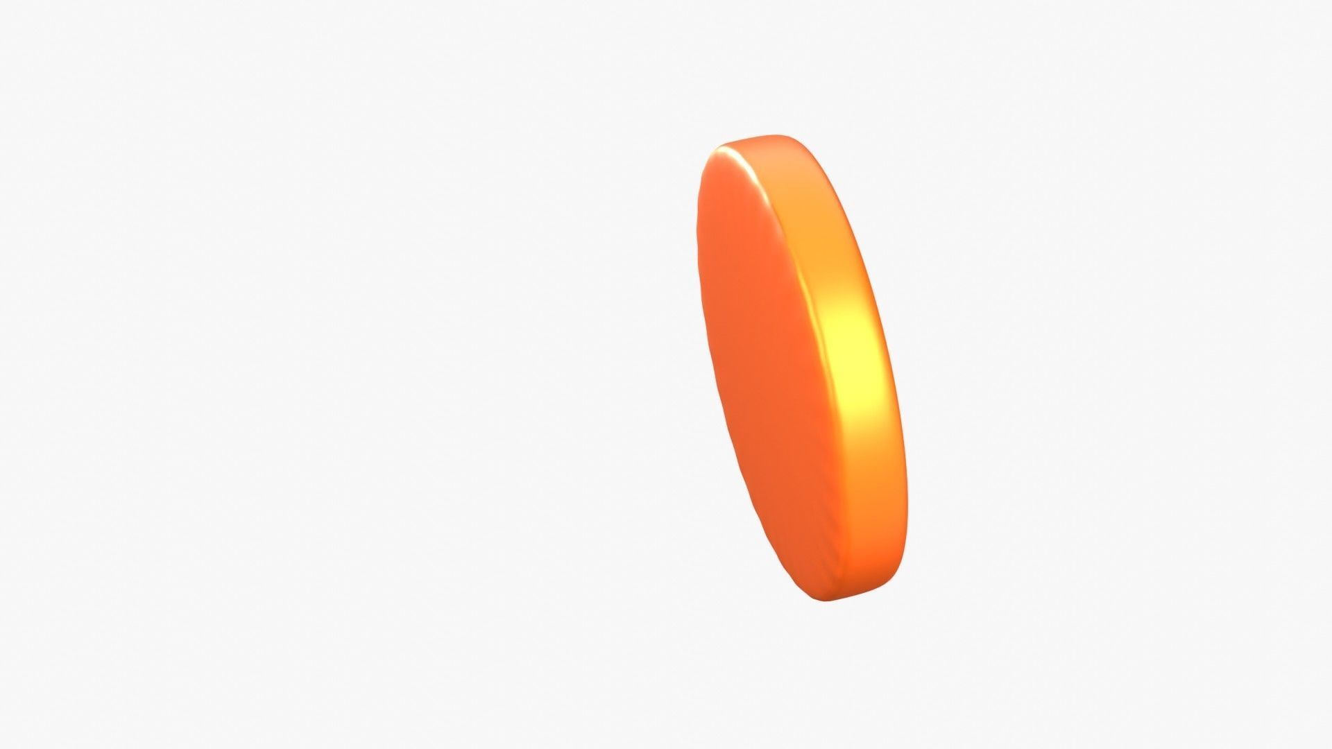 Medal Coin Game 3D Illustration 3D model_13