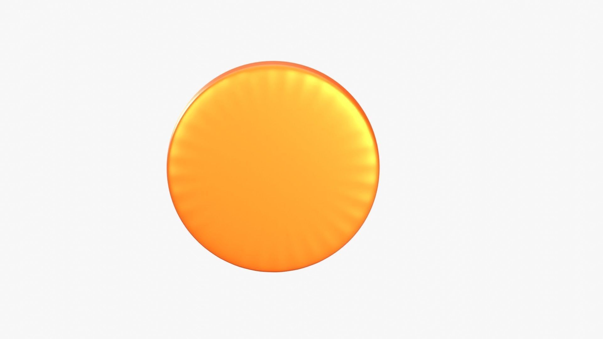 Medal Coin Game 3D Illustration 3D model_9