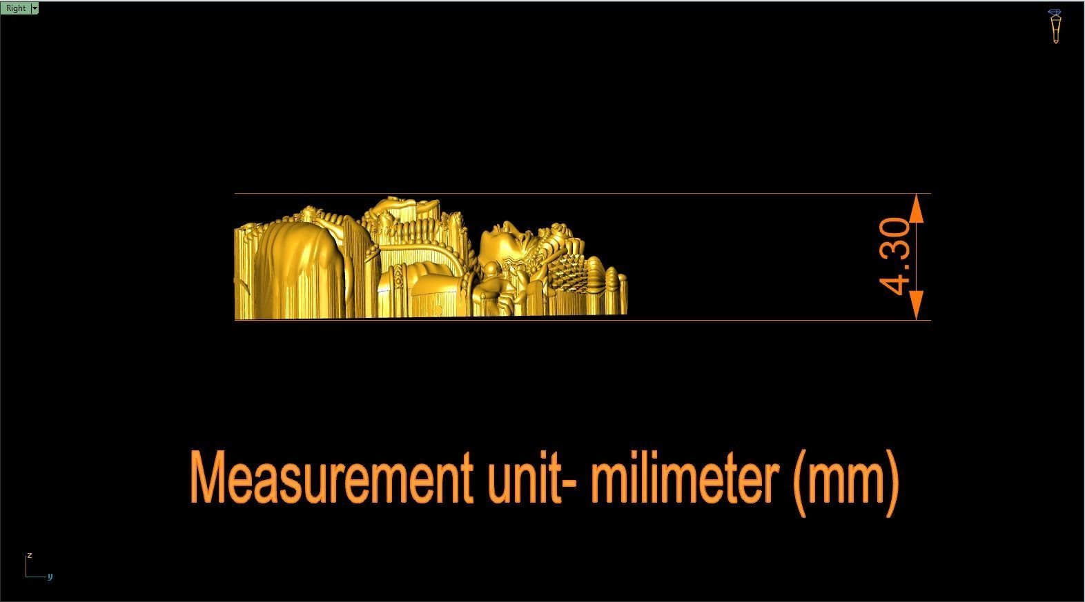 Laxmi pendant Artwork-80 3D print model_2