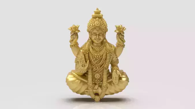 Laxmi pendant Artwork-80 3D print model