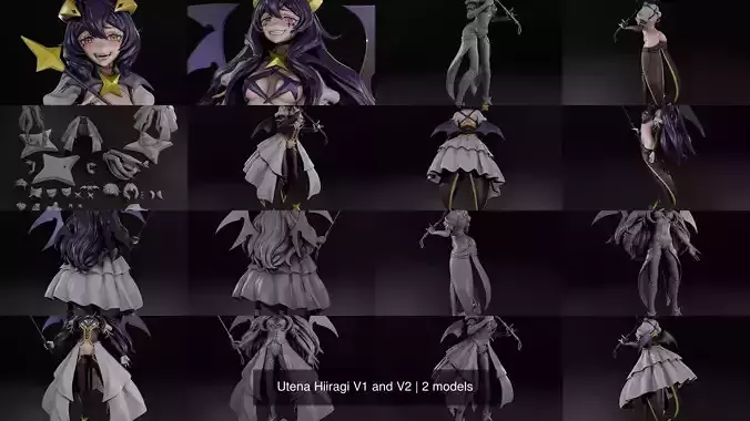 Utena Hiiragi V1 and V2