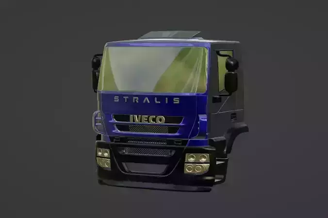 IVECO STRALIS AD 450 6-4 2005 TRUCK 3D print model