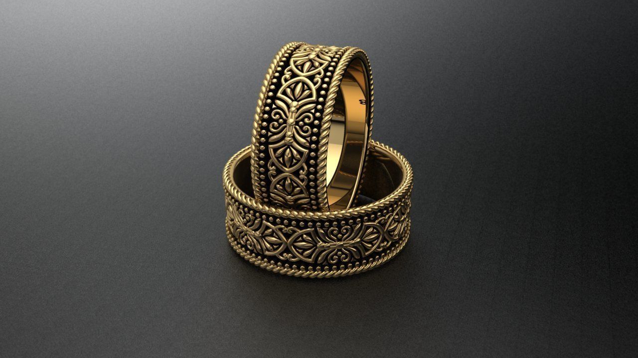 Beautiful Ring Design 3D print model_3
