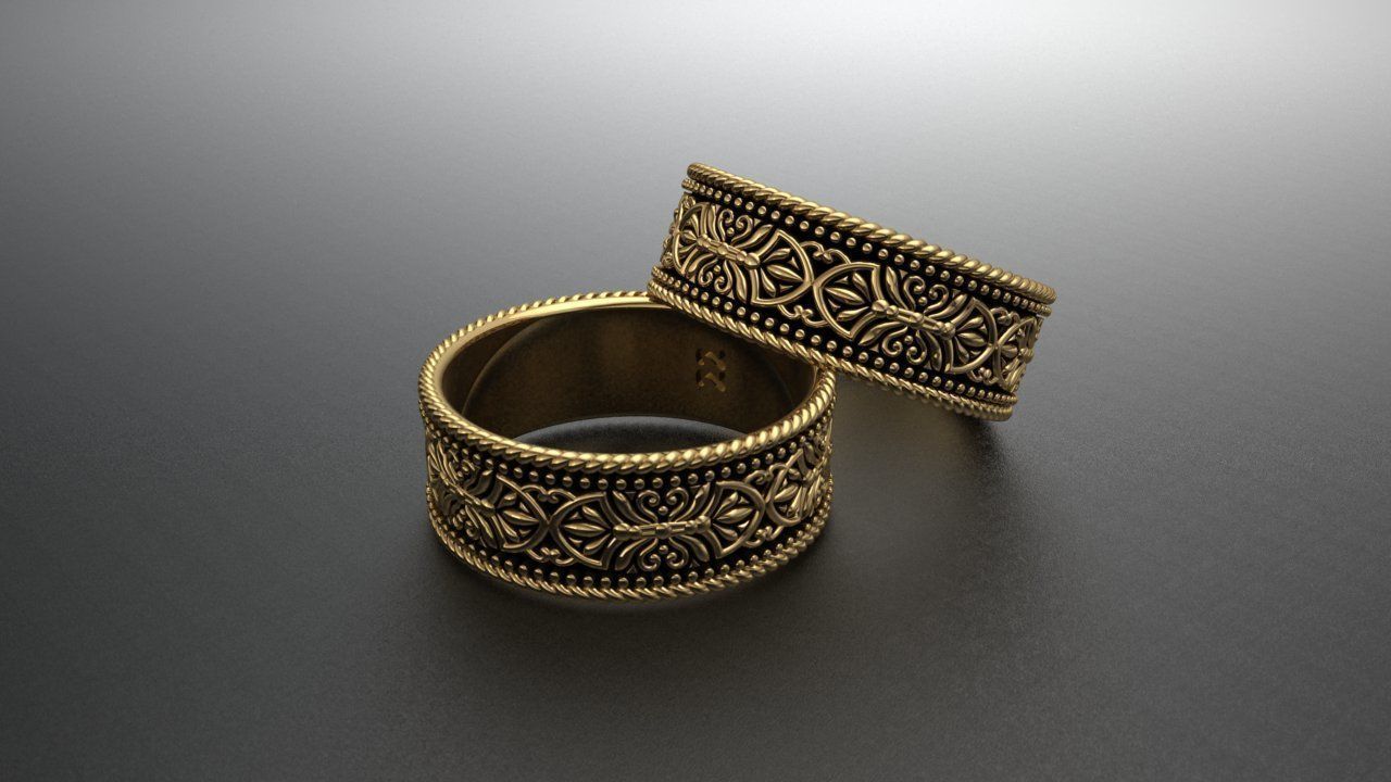 Beautiful Ring Design 3D print model_5