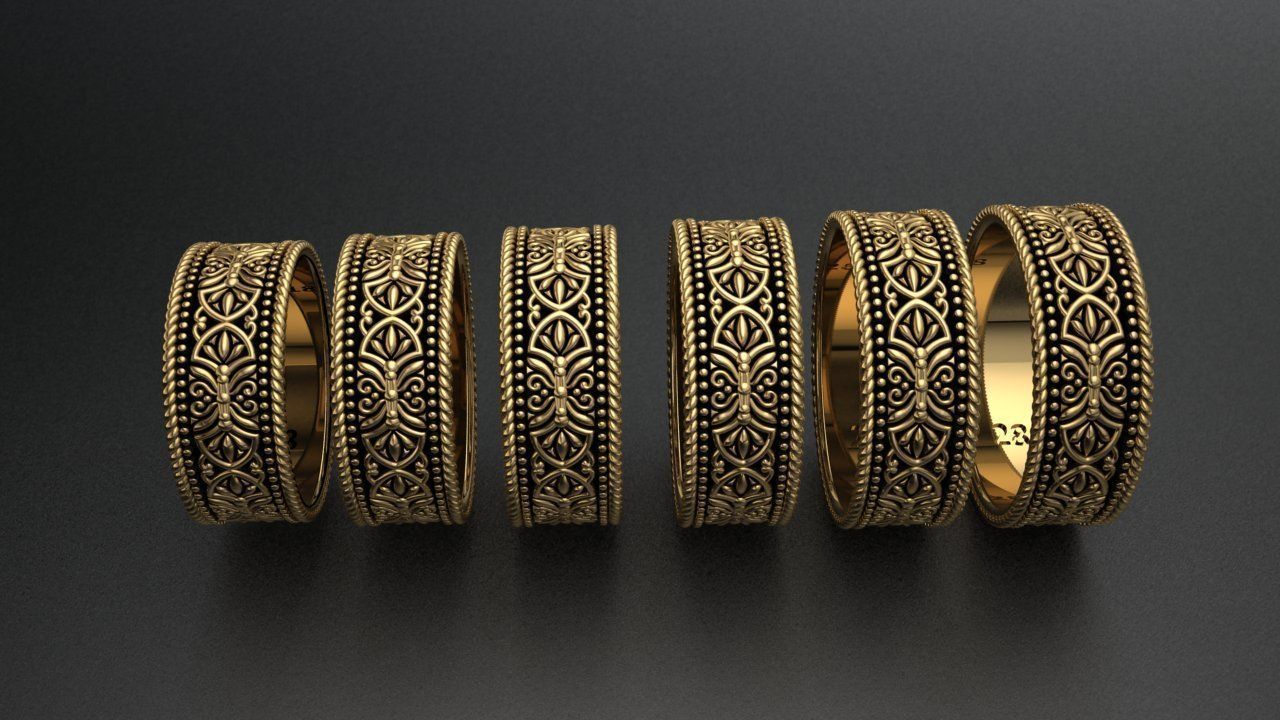 Beautiful Ring Design 3D print model_4