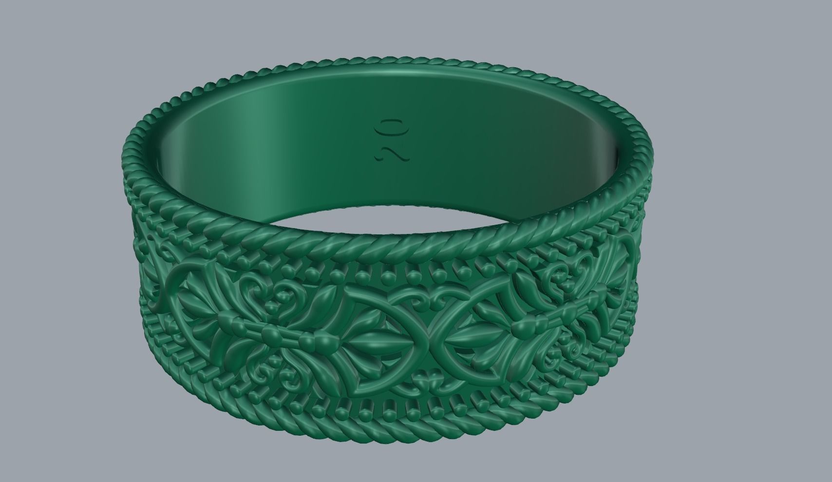 Beautiful Ring Design 3D print model_8