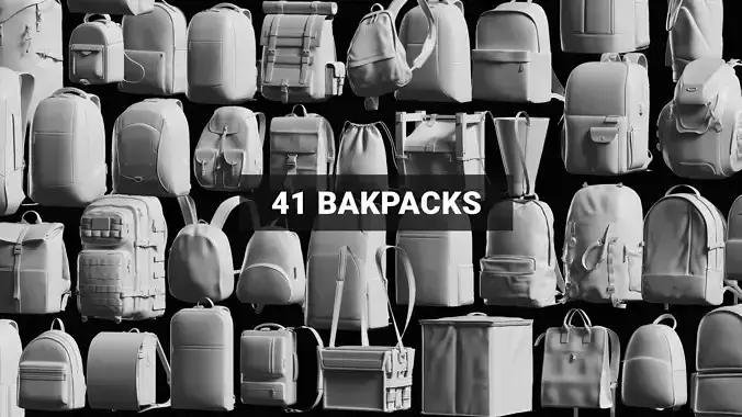 Backpack Basemesh Collection