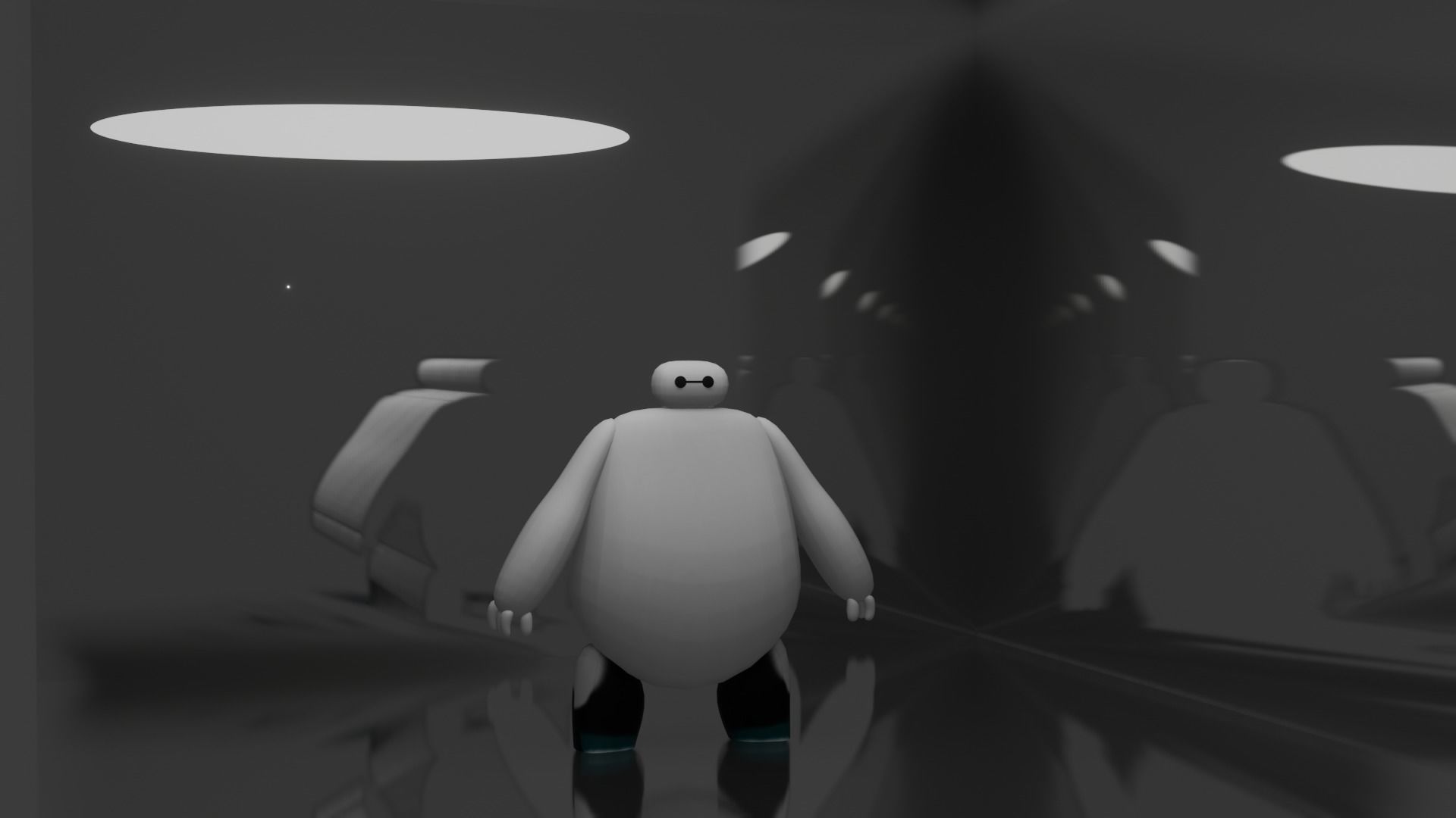 Baymax Free 3D model_1