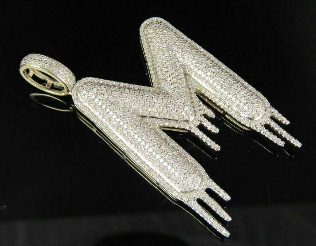 ALPHABATE PENDANT - M 3D print model_3