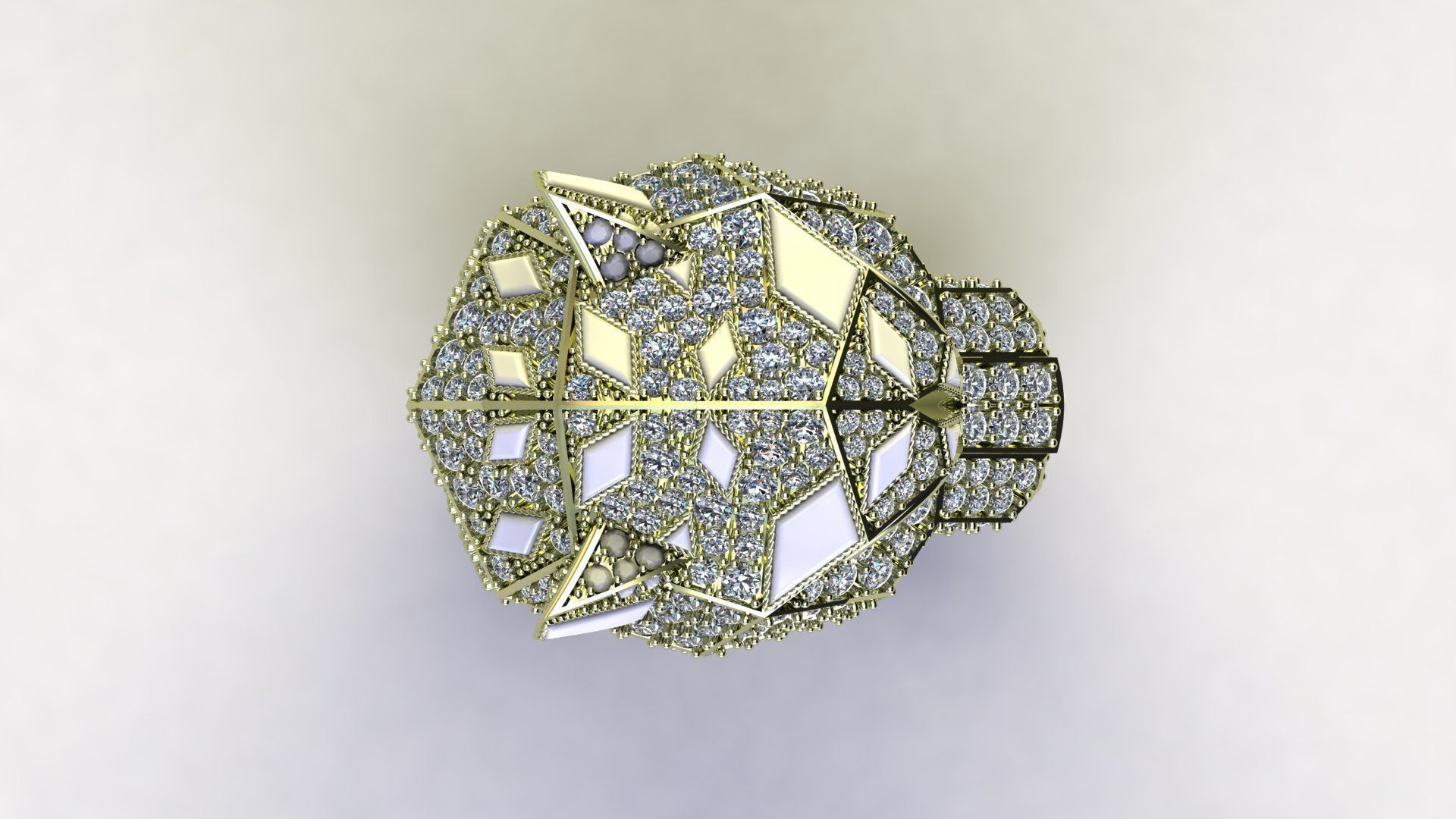 Tiger Ring 3D print model_5