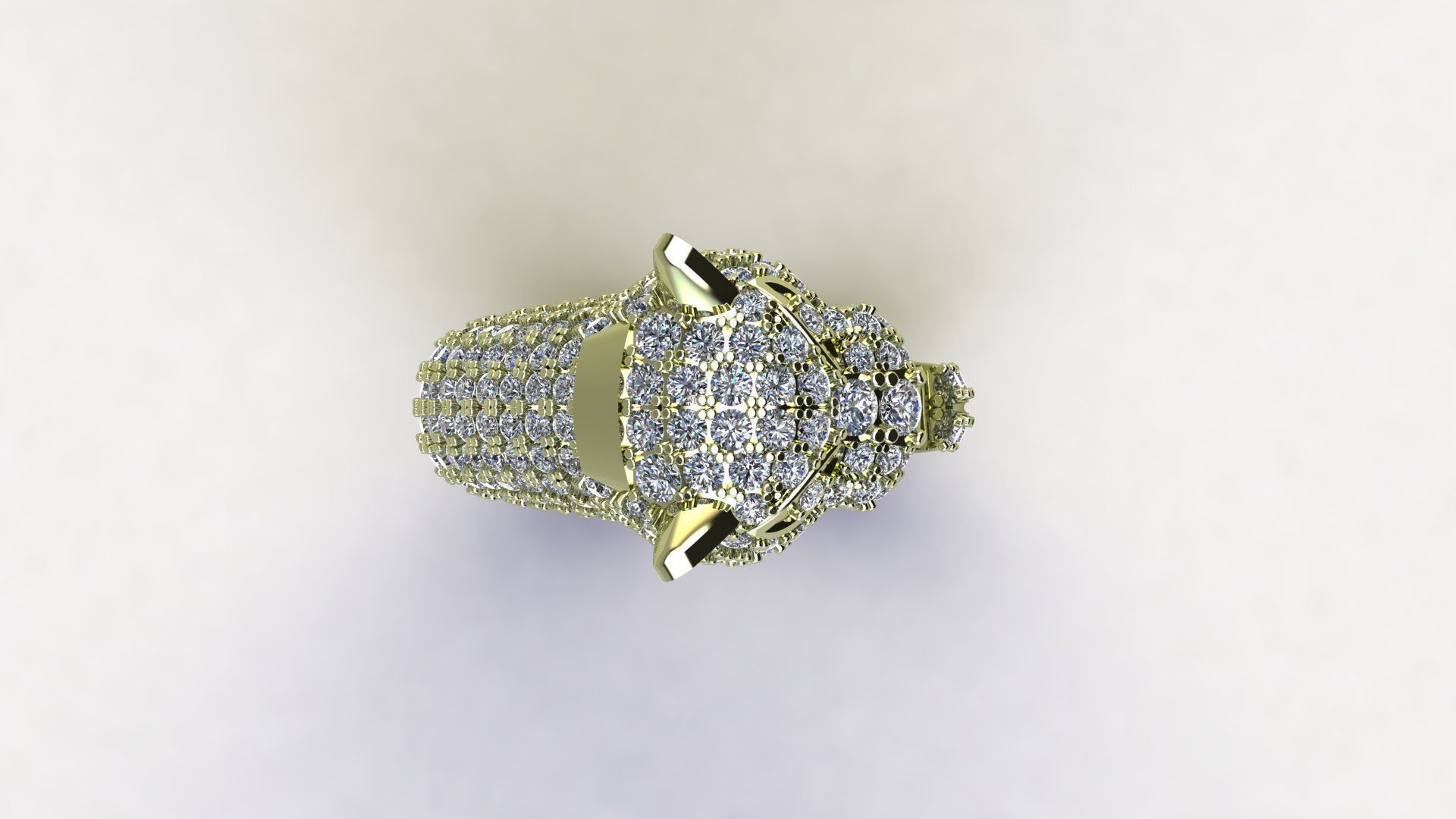 Tiger Ring 3D print model_6