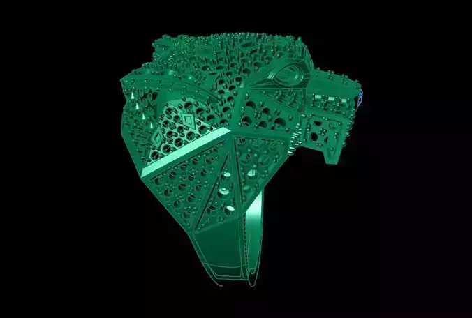 Tiger Ring TR 5 3D print model
