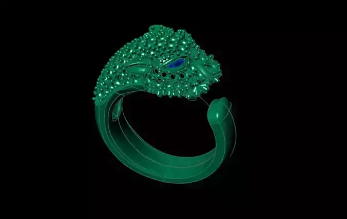 Tiger Ring TR 3 3D print model