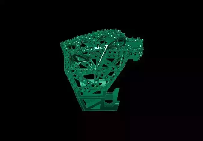 Tiger Ring TR 23 3D print model