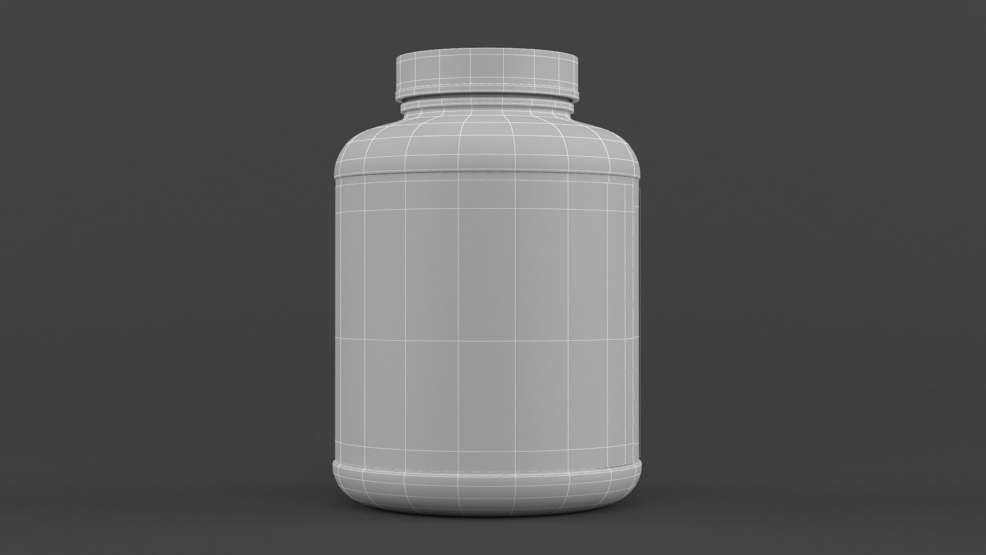 Protein Powder 3D model_12