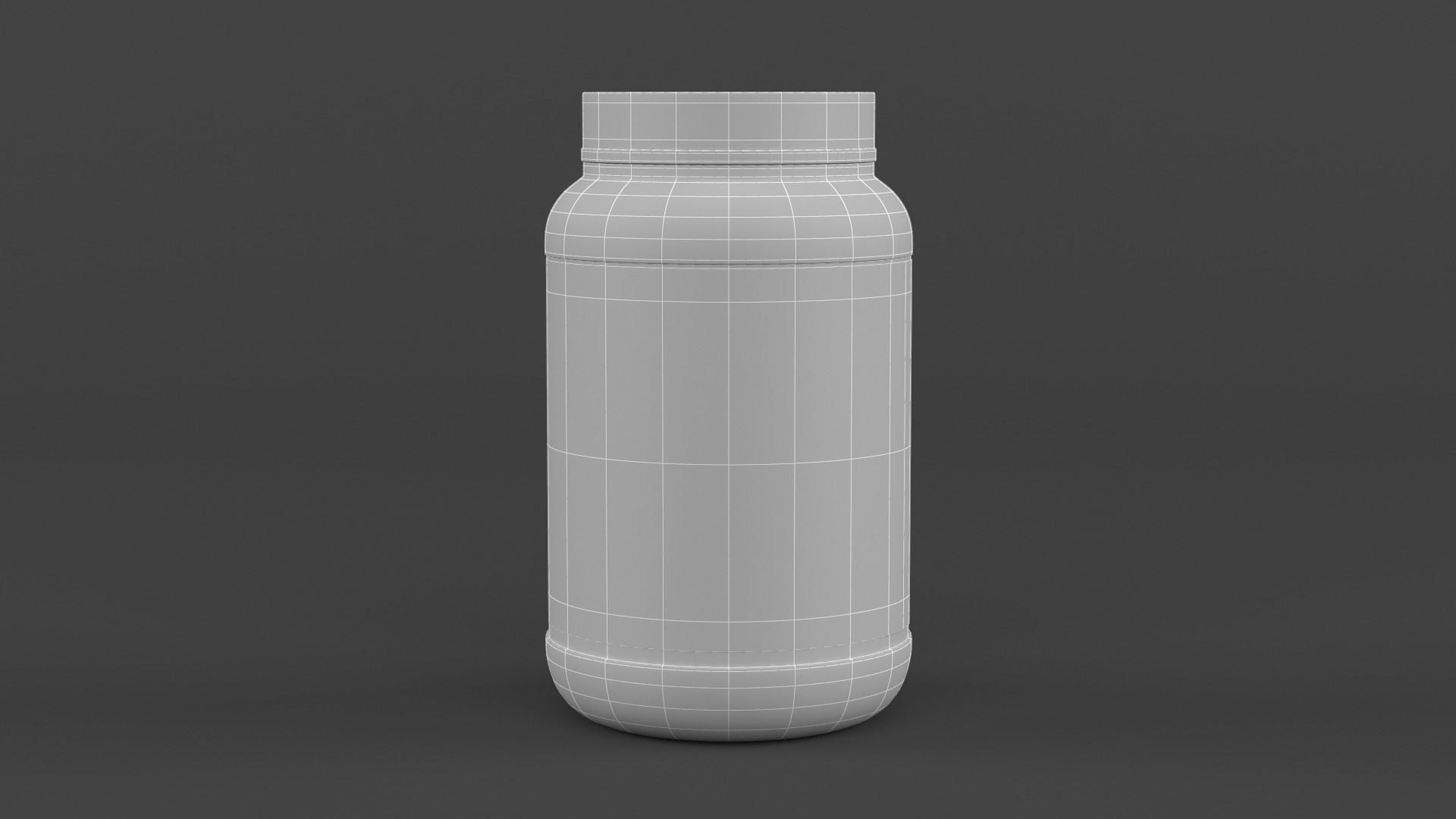 Protein Powder 3D model_10