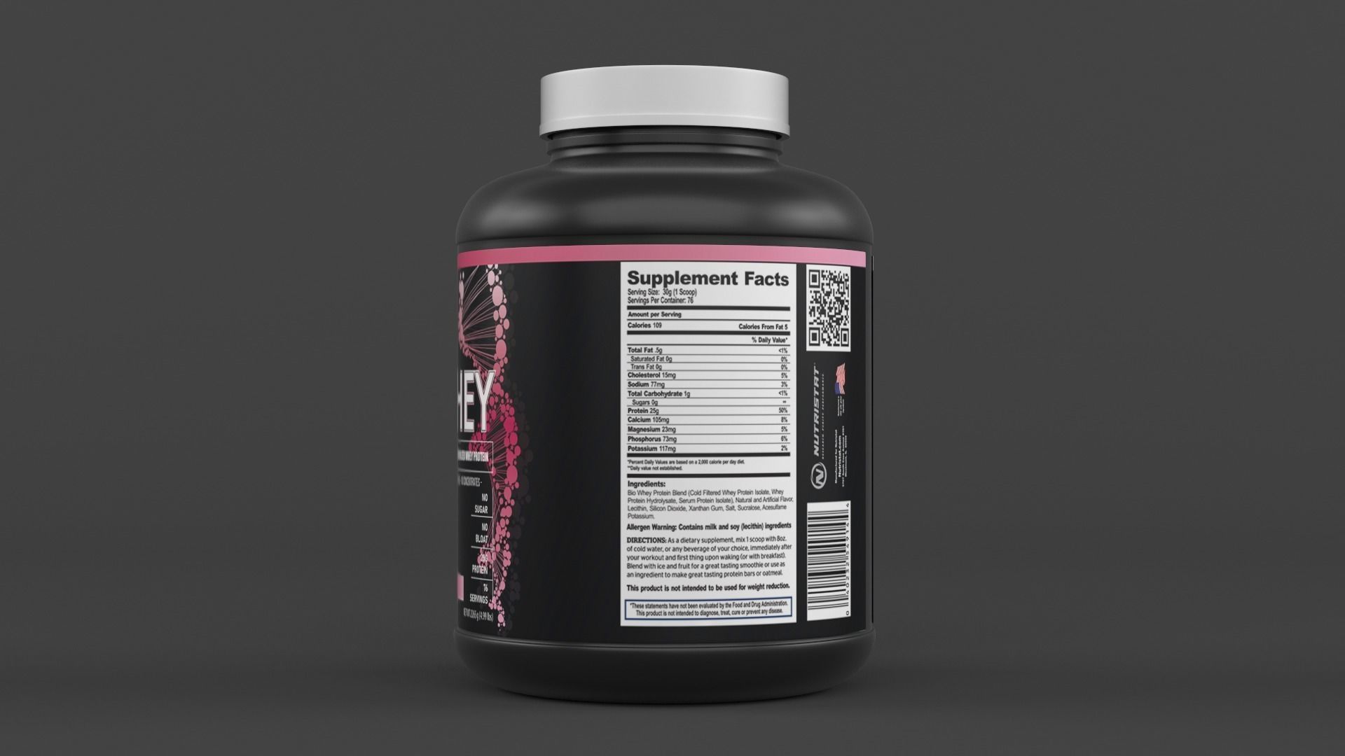 Protein Powder 3D model_5
