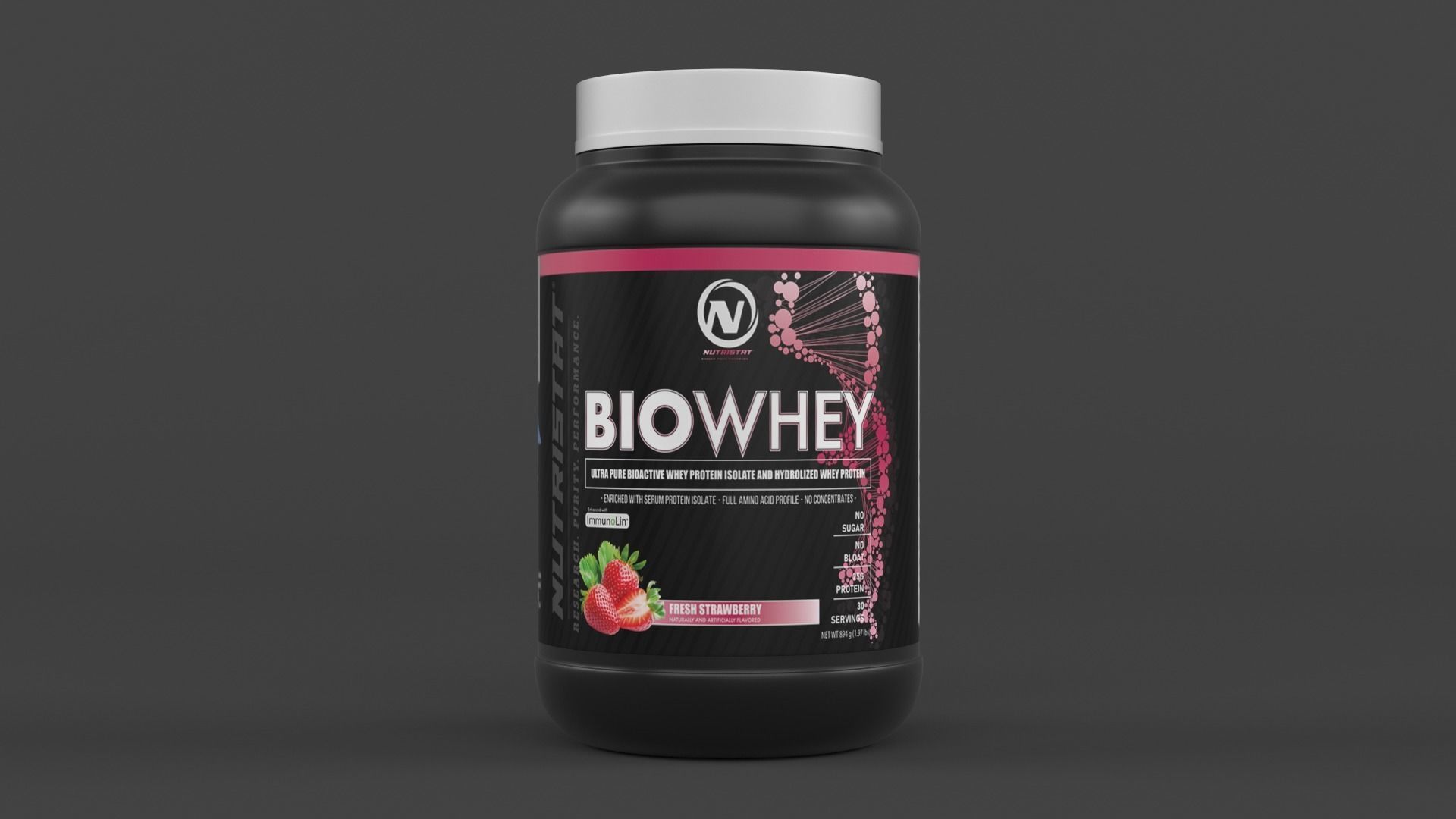 Protein Powder 3D model_1