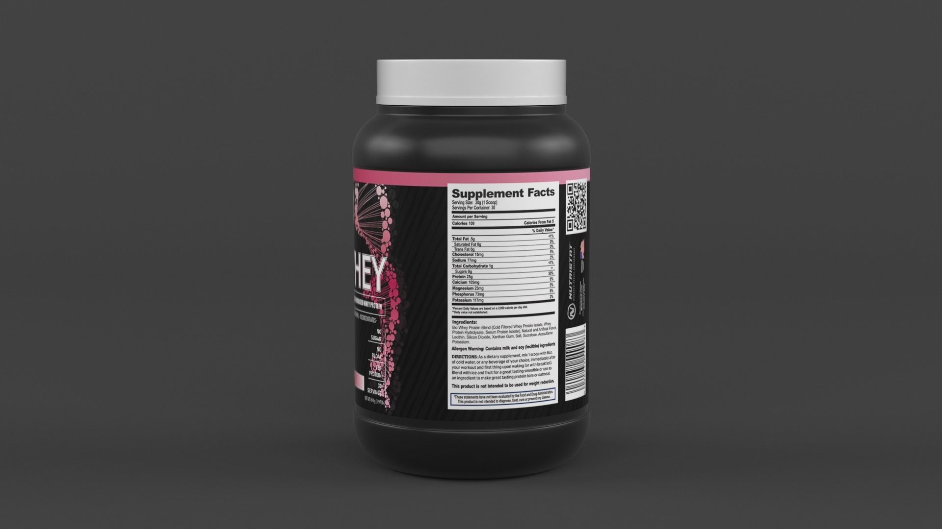 Protein Powder 3D model_3