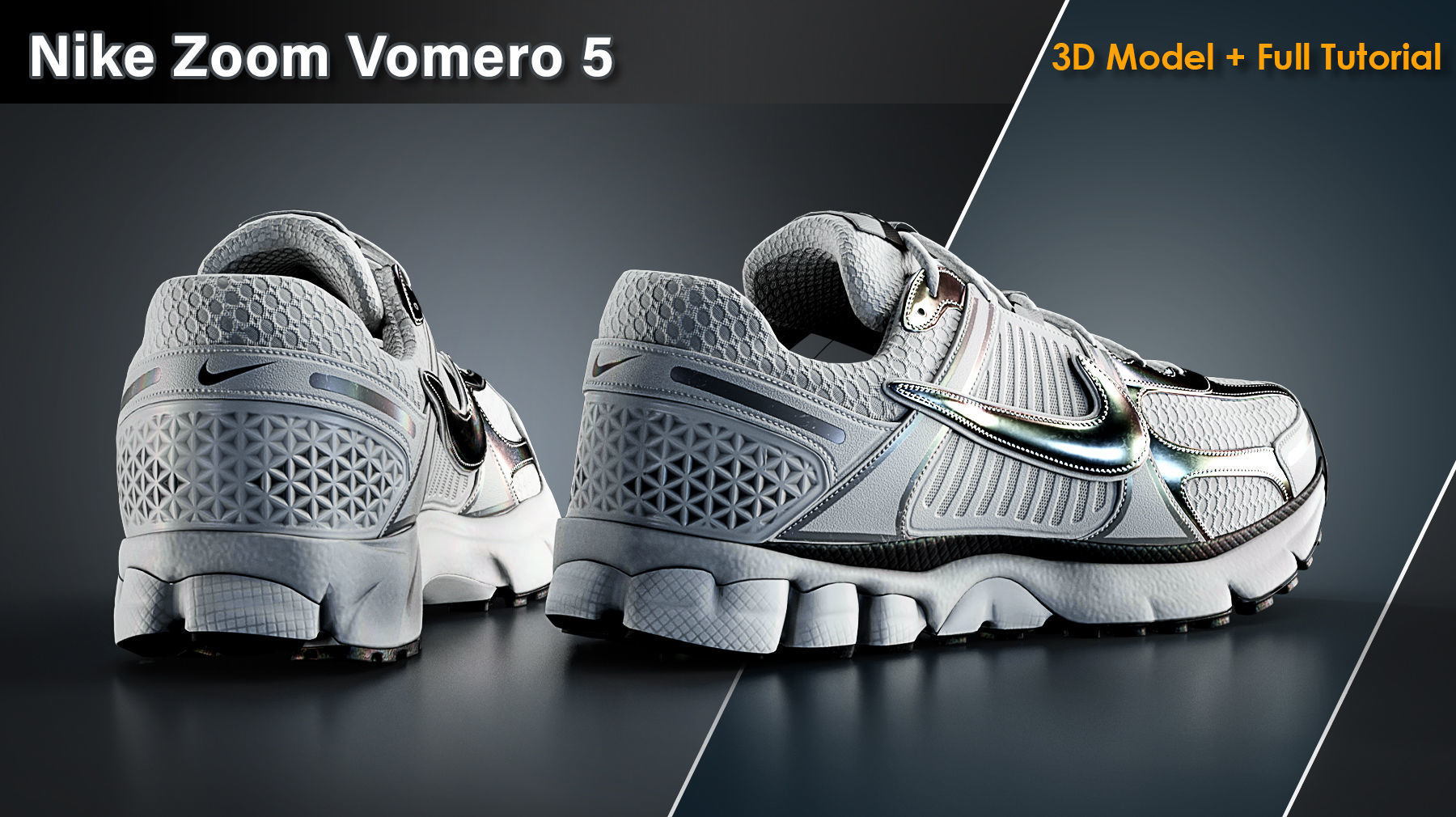 Nike Zoom Vomero 5 3D model_8