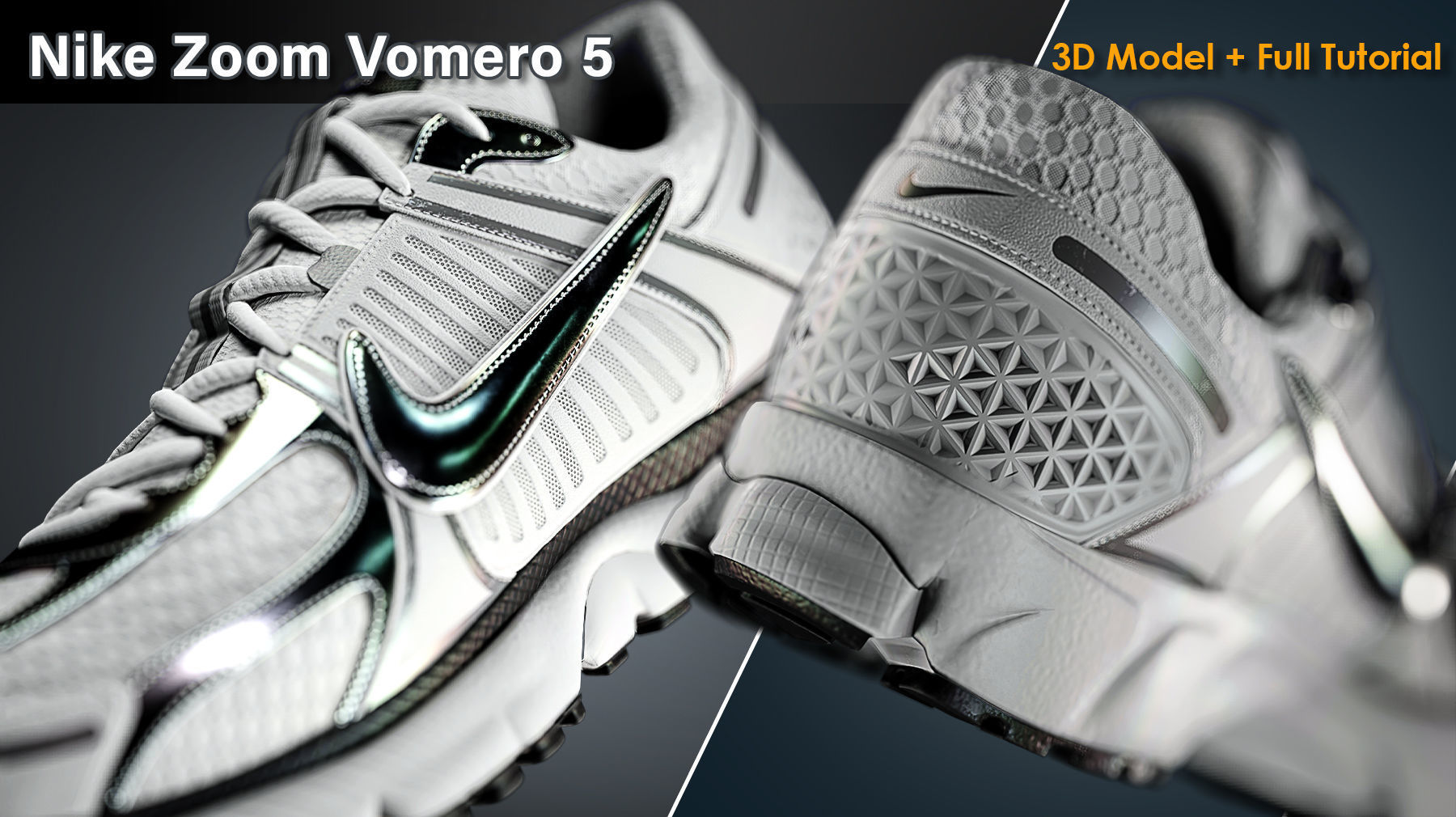 Nike Zoom Vomero 5 3D model_2