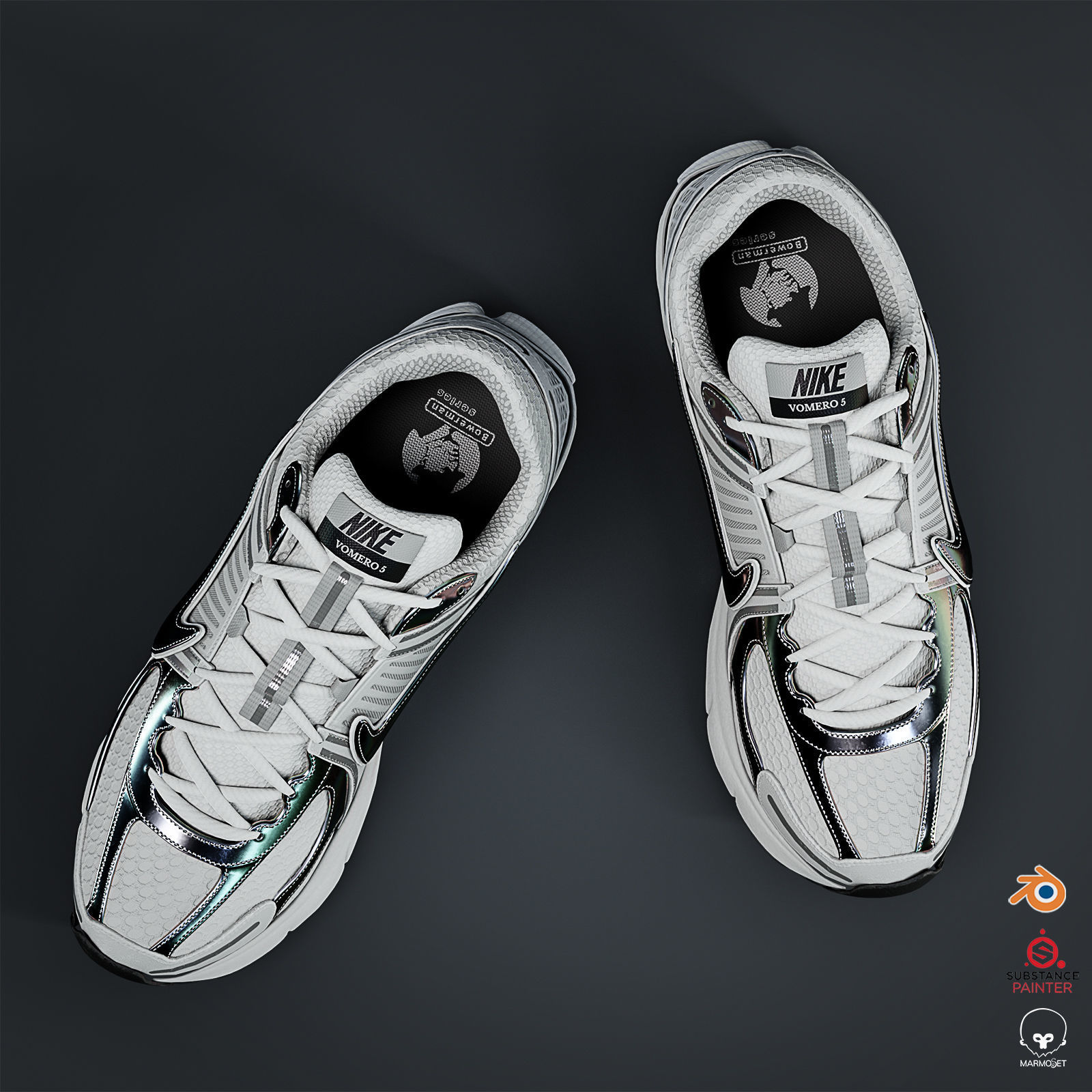 Nike Zoom Vomero 5 3D model_11