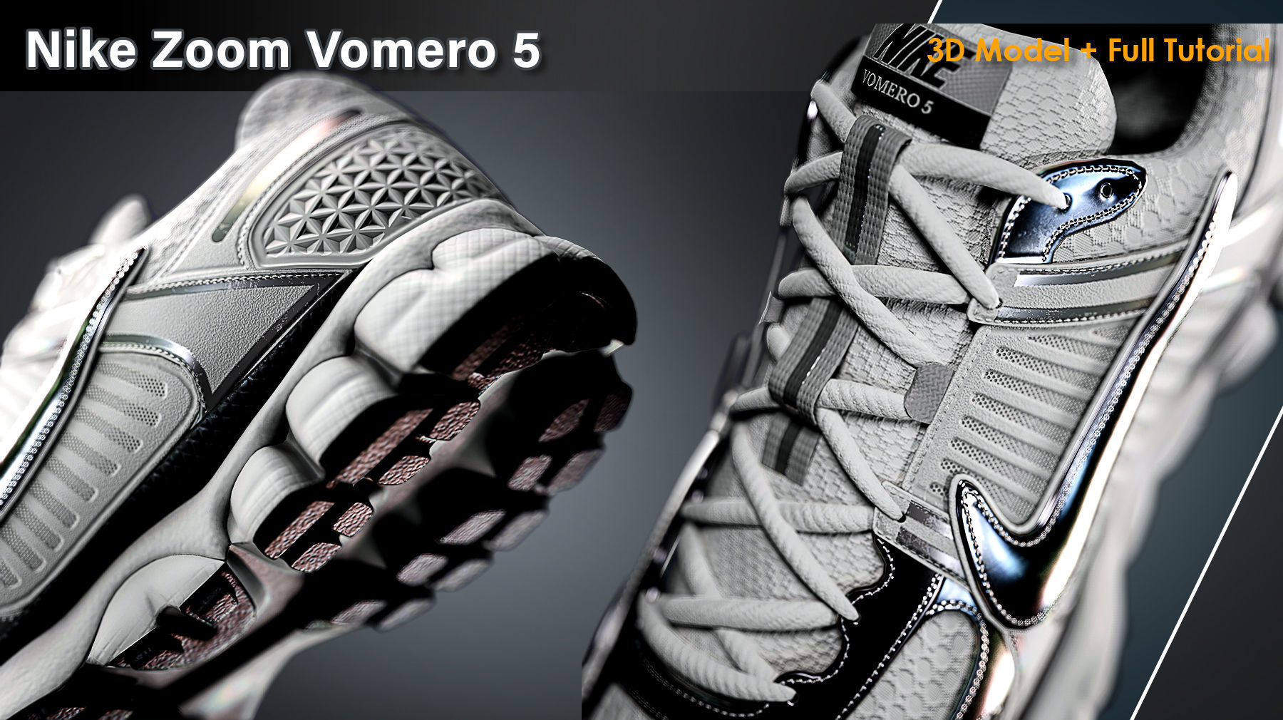 Nike Zoom Vomero 5 3D model_6