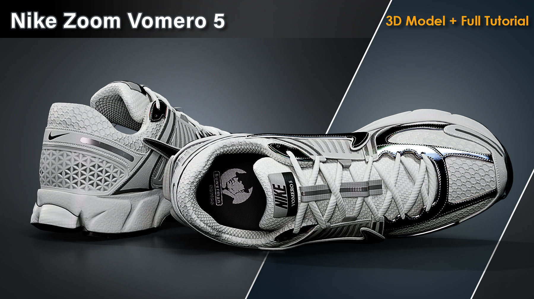 Nike Zoom Vomero 5 3D model_3