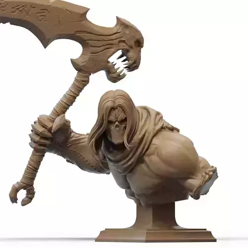 Death Bust 3D Print 3D print model